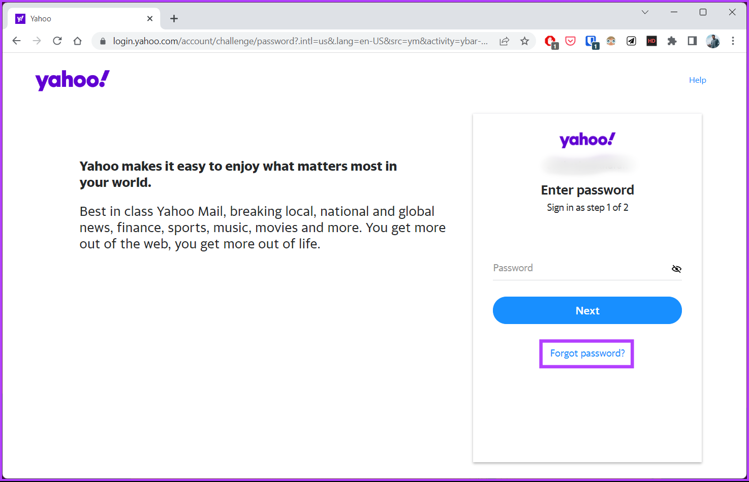 How to Change Your Yahoo Mail Password - Guiding Tech