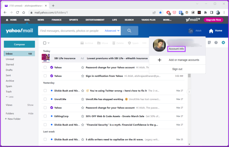 How to Change Your Yahoo Mail Password - Guiding Tech