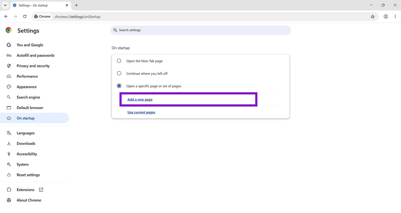 So ändern Sie die Standard-Homepage in allen gängigen Browsern 3