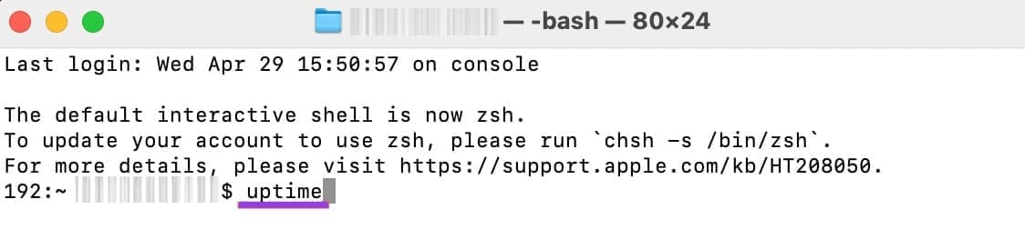 So überprüfen Sie die letzte Startzeit des Computers WindowsLinuxMac 3