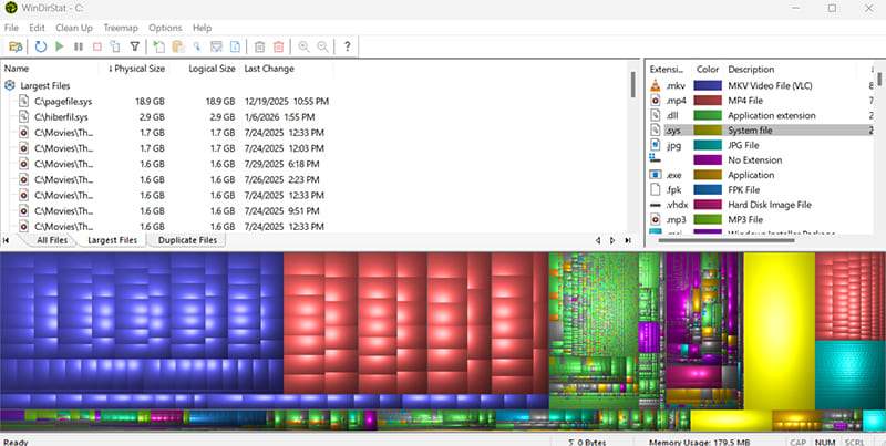 How to Check Which Items Are Taking up Space on Hard Drive 7