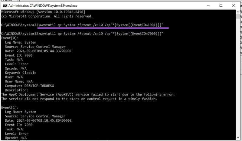 How to Check Windows Crash or BSOD Logs 6