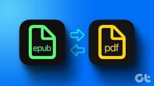 How to Convert EPUB and PDF