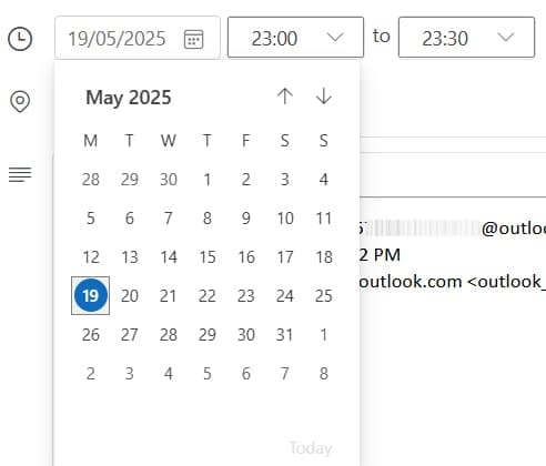 How to Convert Outlook Email to Meeting Invite 5