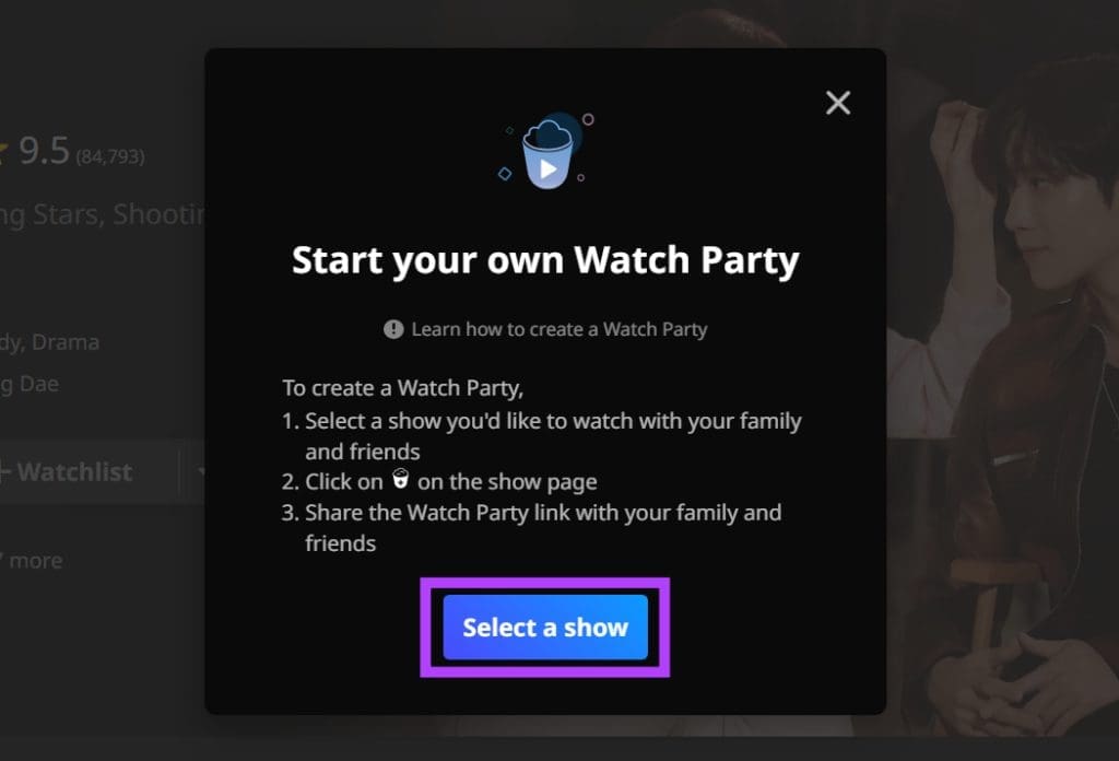 How to Create and Join a Watch Party on Rakuten Viki 2