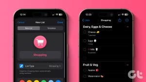 How to Create and Share a Shopping List on iPhone