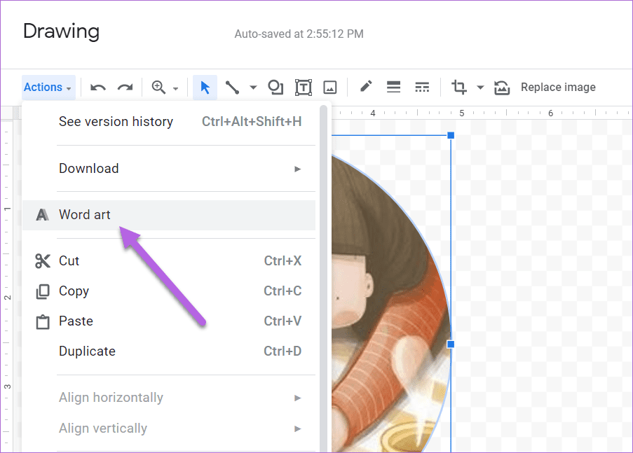 How to Crop an Image Into a Circle in Google Docs 7