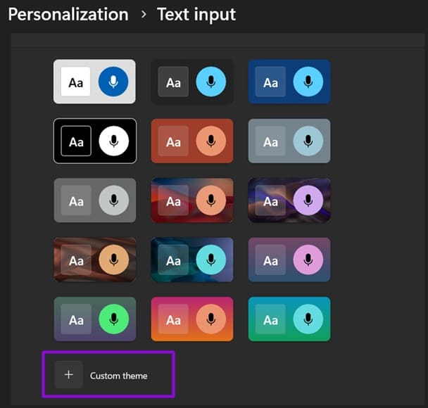 How to Customize Touch Keyboard Themes in Windows 11 2