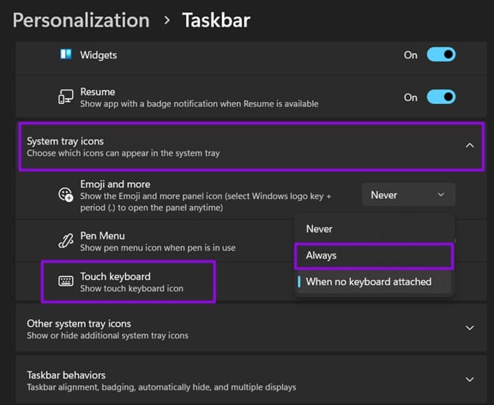 How to Customize Touch Keyboard Themes in Windows 11 6