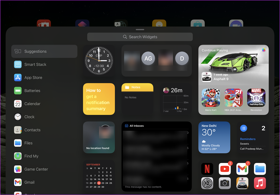 How to Customize Widgets on i Pad OS 10