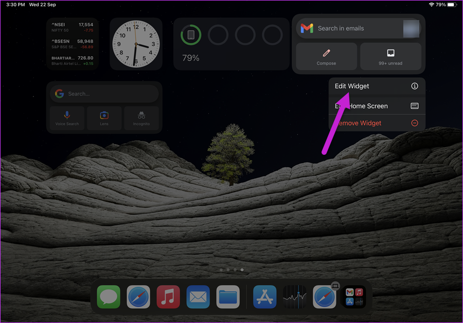 How to Customize Widgets on i Pad OS 6