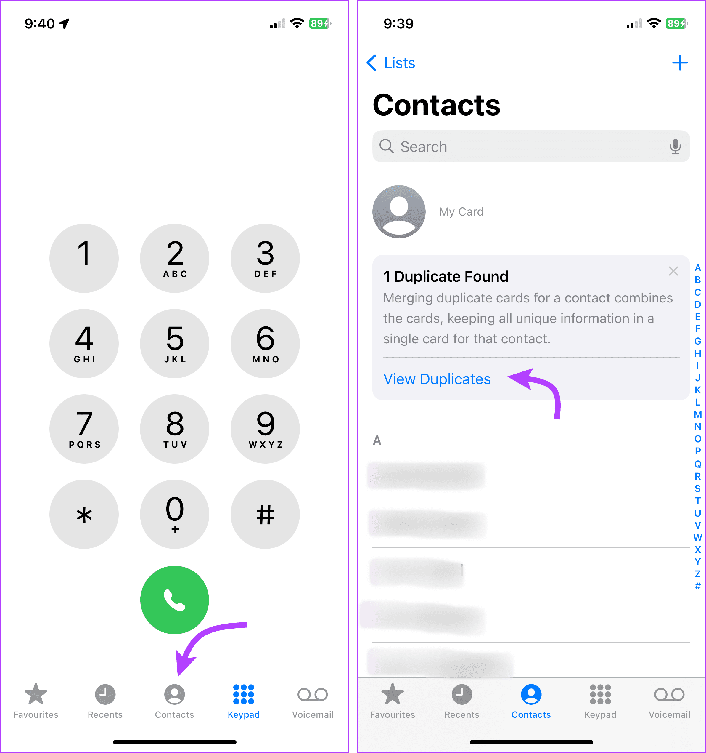 How to Delete Duplicate Contacts on iPhone and iPad 1