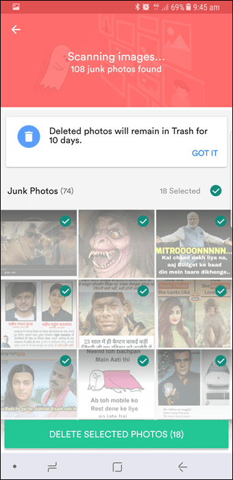 How To Delete Useless Photos From Whats App On Android 4