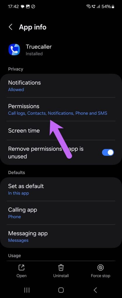 How to Disable and Remove Truecaller Messaging Service6
