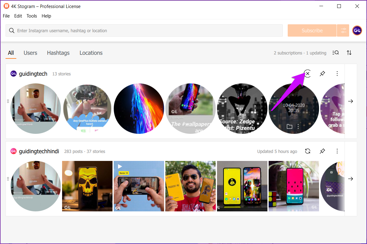 How to Download Instagram Photos and Videos on PC Using Stogram 1