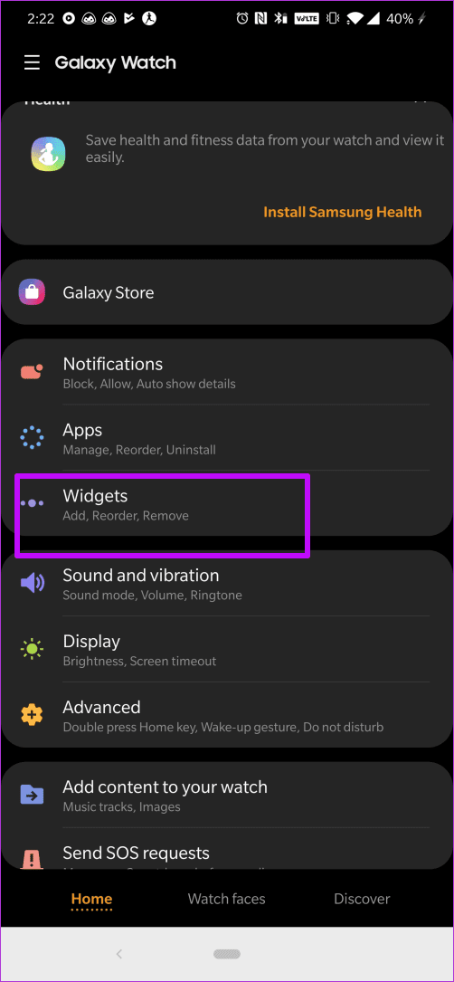 How To Easily Remove Widgets From Galaxy Watch 13