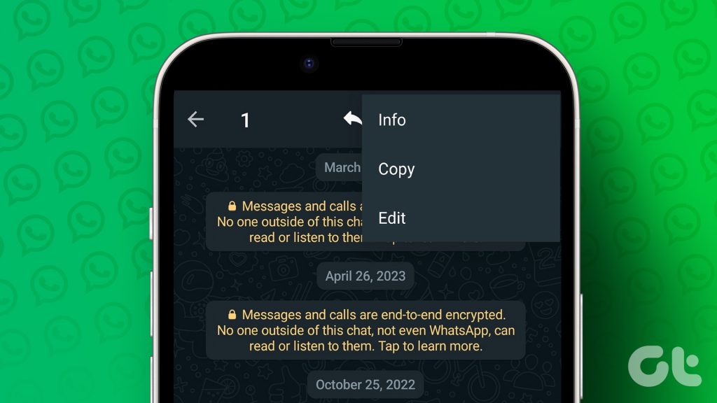 How to Edit WhatsApp Messages