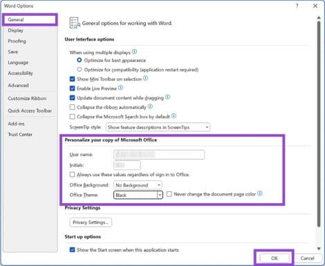 How to Enable Dark Mode in Microsoft Office Apps - Guiding Tech