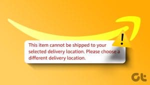 How to Fix Amazon This Item Cannot Be Shipped Error