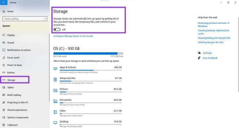 How to Fix Not Enough Disk Space for Updates in Windows 5