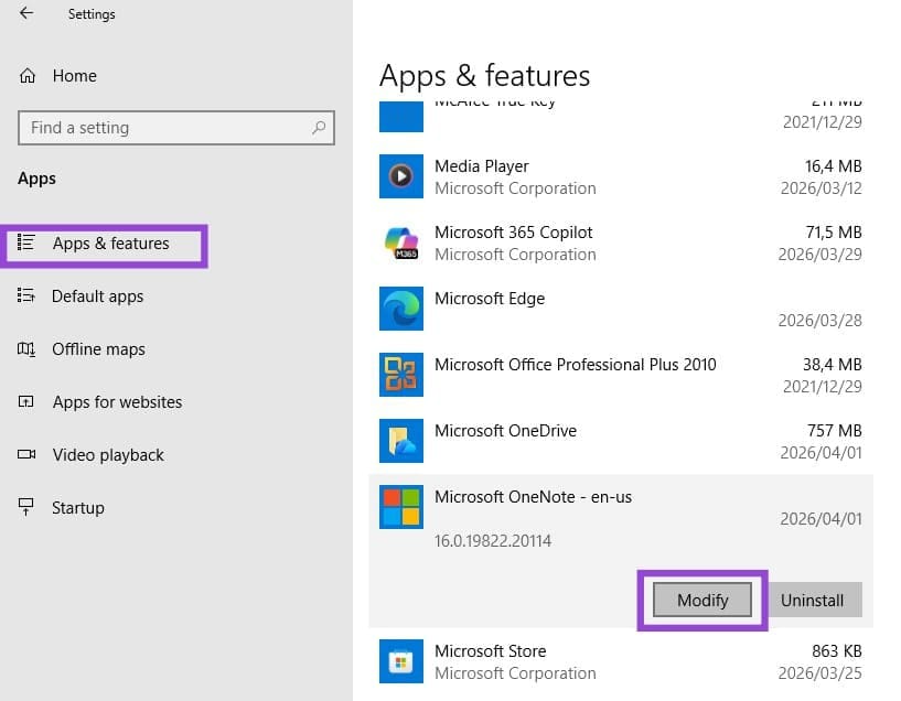 So beheben Sie den OneNote-Fehlercode 0xE000002E 6