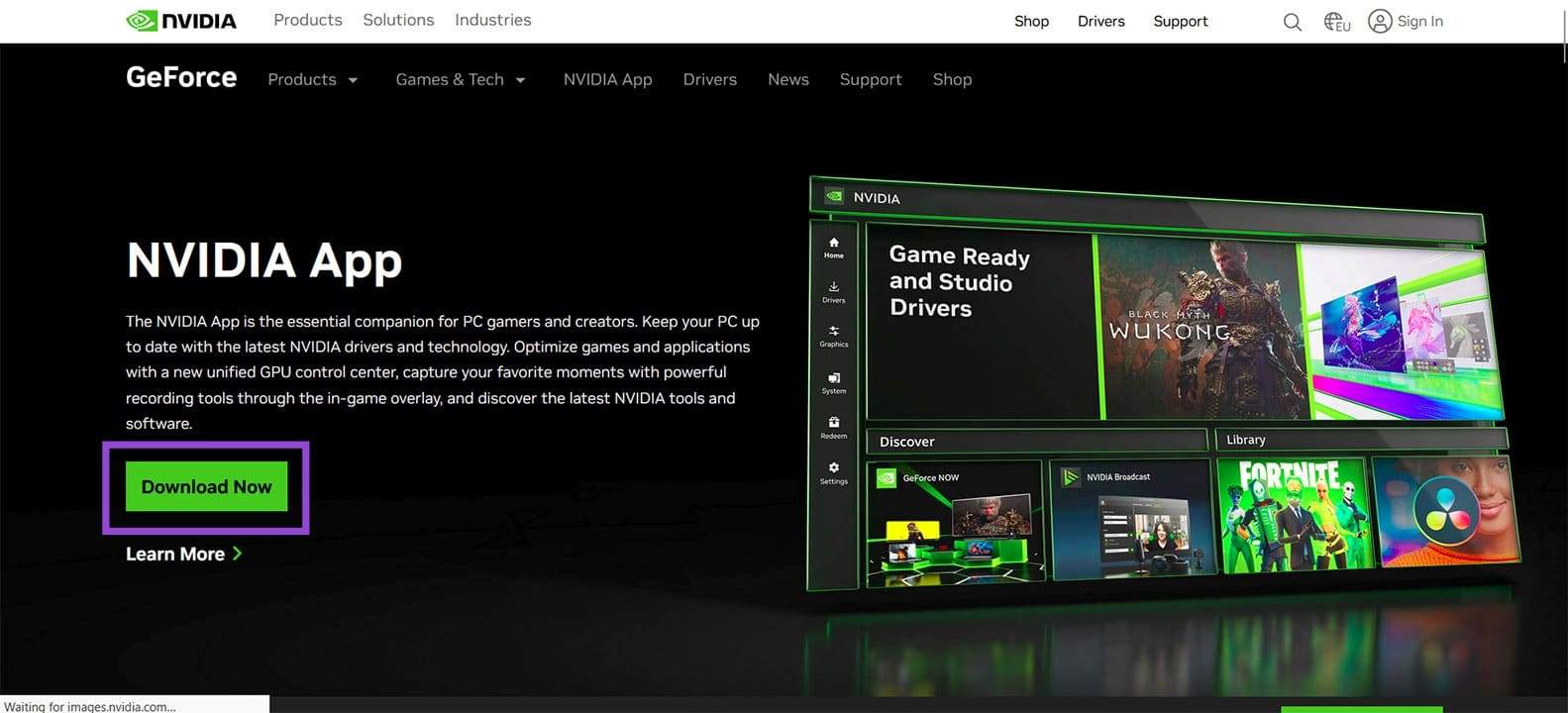 How to Fix There Was a Problem With the NVIDIA App 5