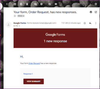 How To Get Google Forms Responses In Email 01