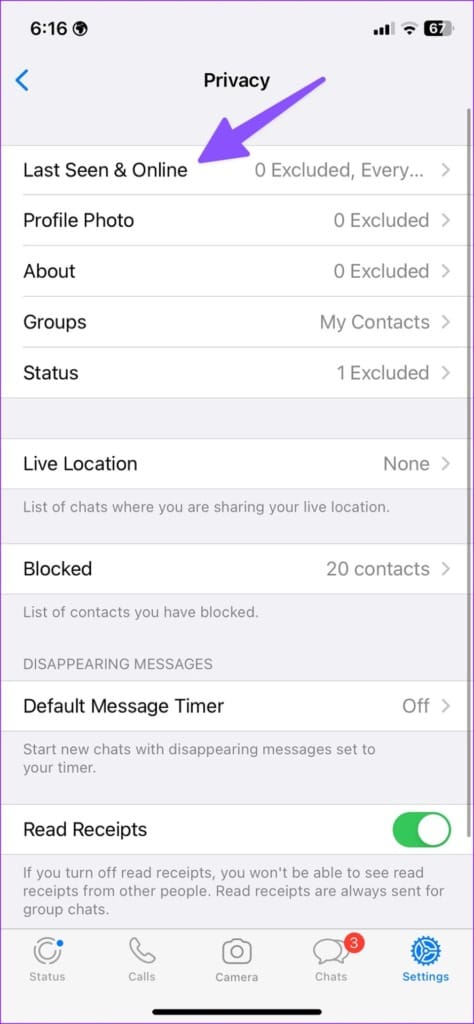 How to Hide Online Status in WhatsApp on Mobile and Desktop 7 474x1024 1