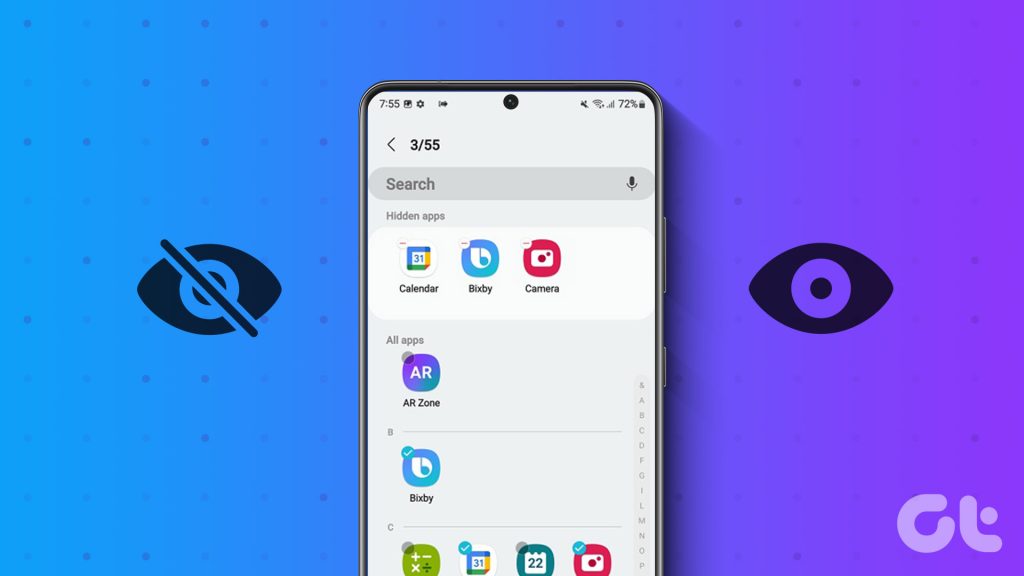 How to Hide or Unhide Apps on Samsung Galaxy Phone