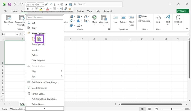 How to Insert a Picture in Excel Cell 3