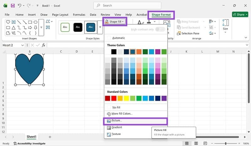 How to Insert a Picture in Excel Cell 6