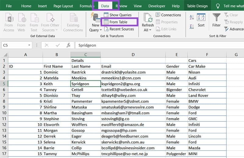 How to Make Excel Tables With Multiple Header Rows Easier to Use 3