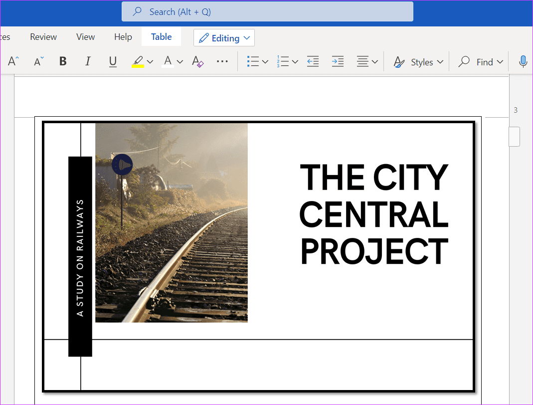 How to Make a Cover Page on Microsoft Word Online 10