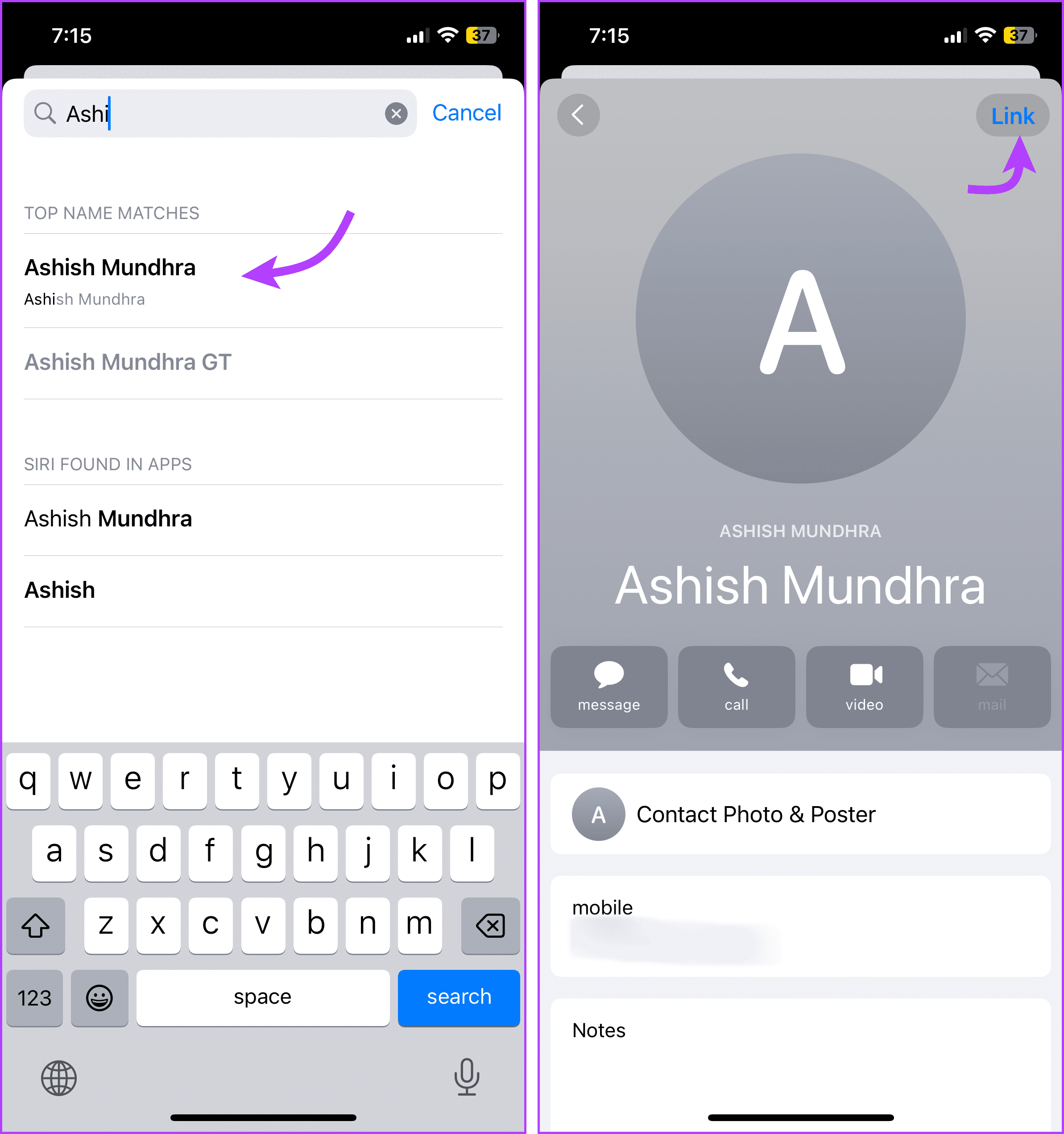 How to Merge Contacts From Different Accounts on iPhone and iPad 2