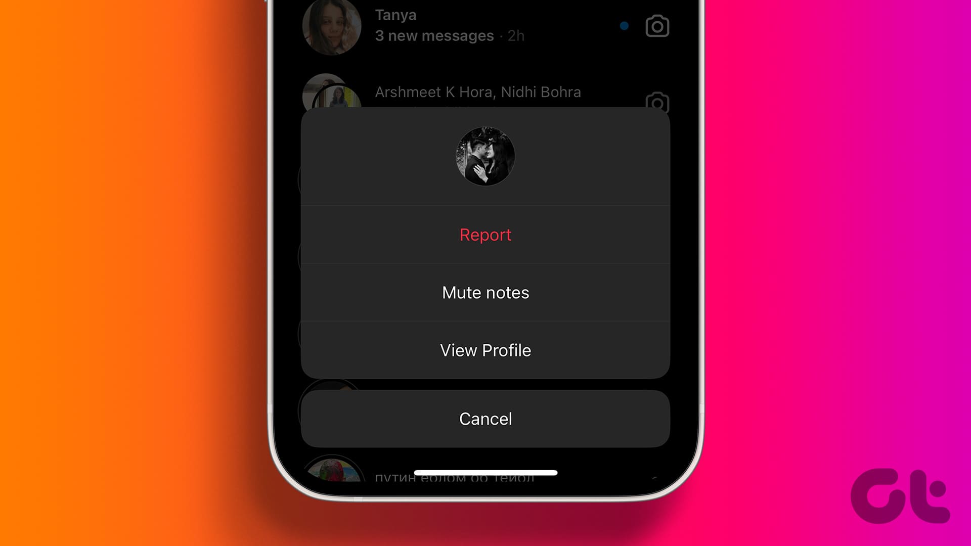 How to Mute or Unmute Instagram Notes