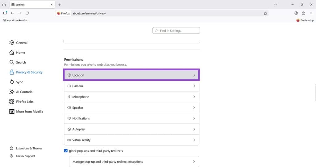 How to Prevent Browsers Asking Current Location 18