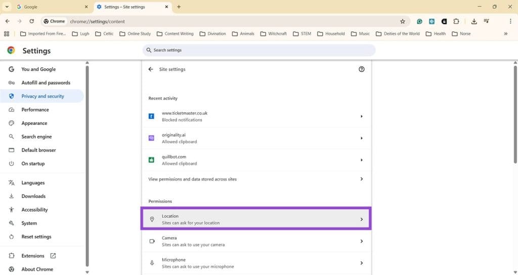 How to Prevent Browsers Asking Current Location 5