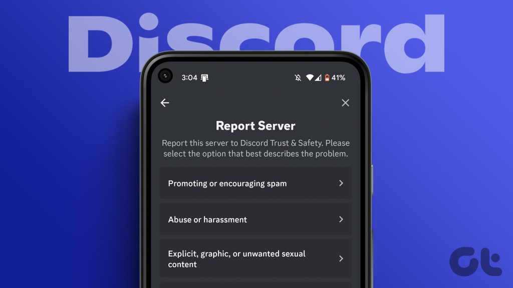 Is this reportable? – Discord