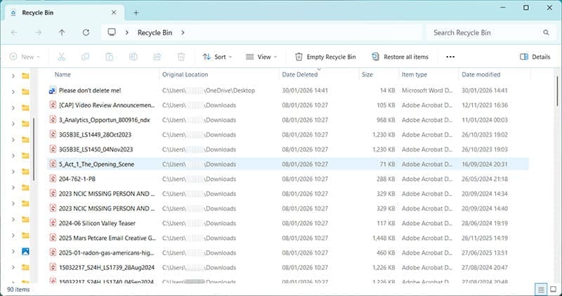 How to Retrieve a Deleted File in Microsoft Word 2