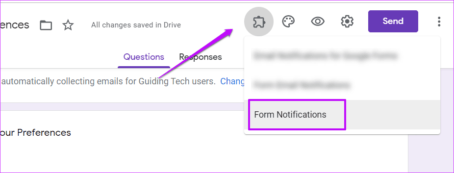 How to Send Email Based on Response in Google Forms 5