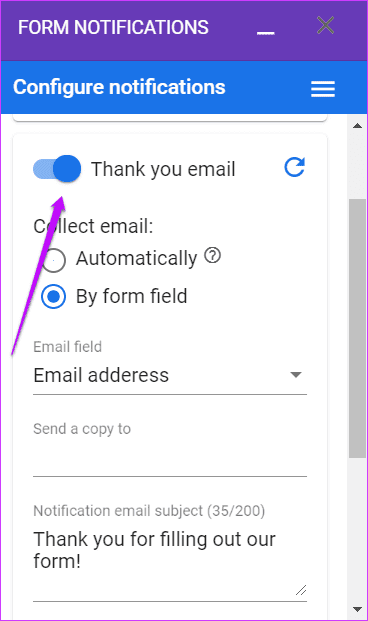 How to Send Email Based on Response in Google Forms 6