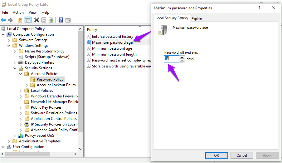 How to Set Minimum Password Length in Windows 10 7