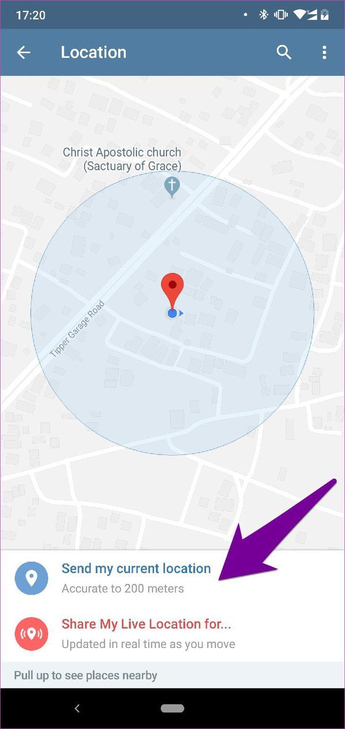 How To Share Live Location Telegram For Android 03