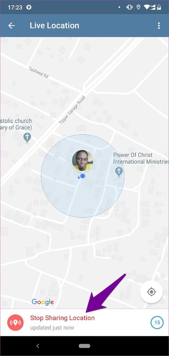 How To Share Live Location Telegram For Android 10