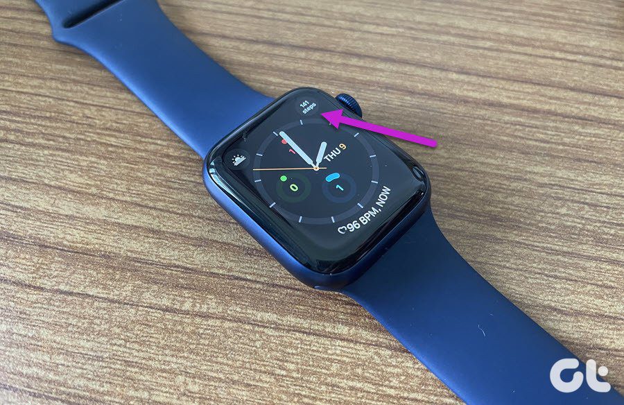 How to Show Steps on an Apple Watch Face 2