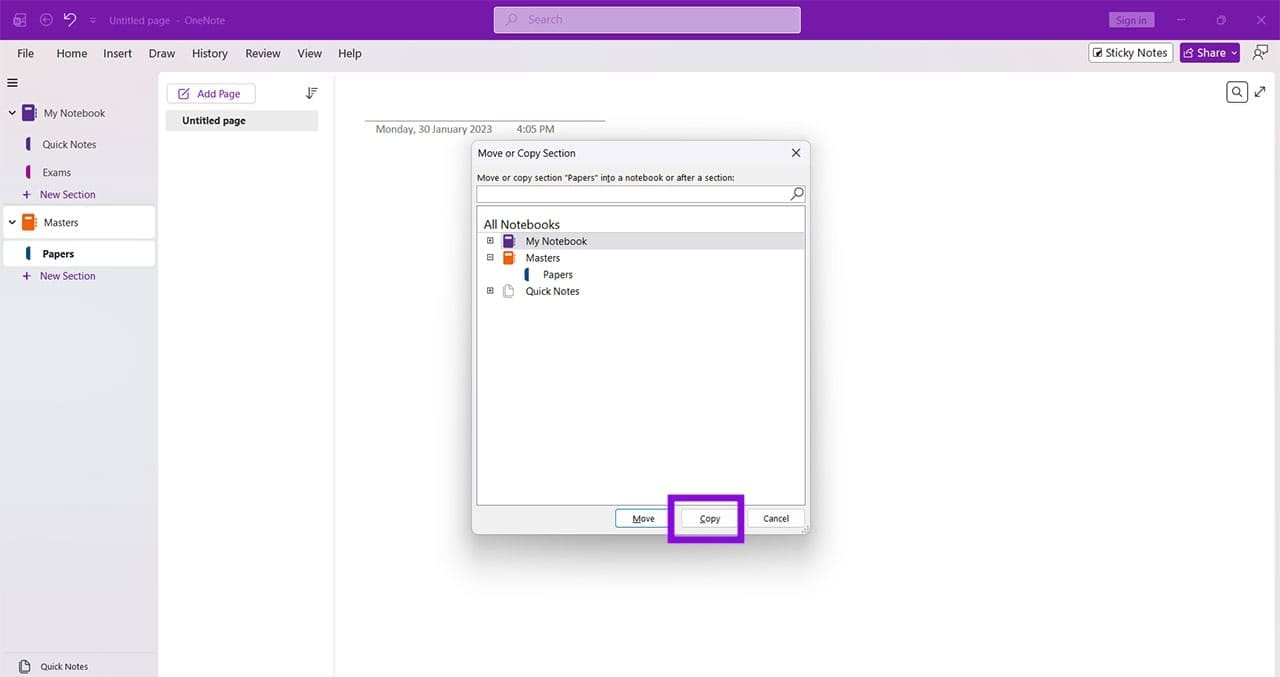 So beheben Sie den OneNote-Fehler 0xE000005E 4