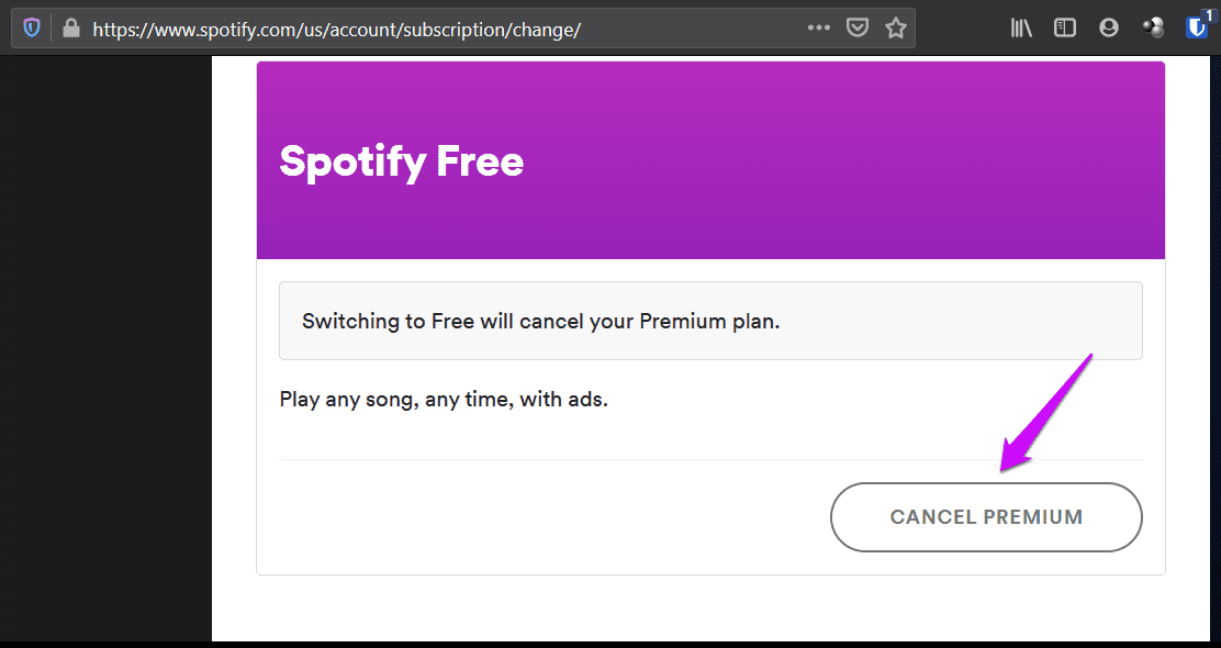 How to Unlink Spotify From Facebook Account 1