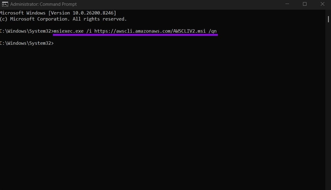 So verwenden Sie AWS CLI auf einem Windows-PC 4