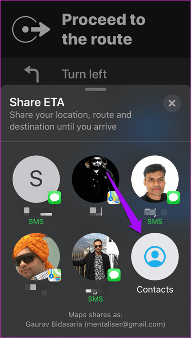How To Use Apple Maps To Send Live Eta Automatically 6