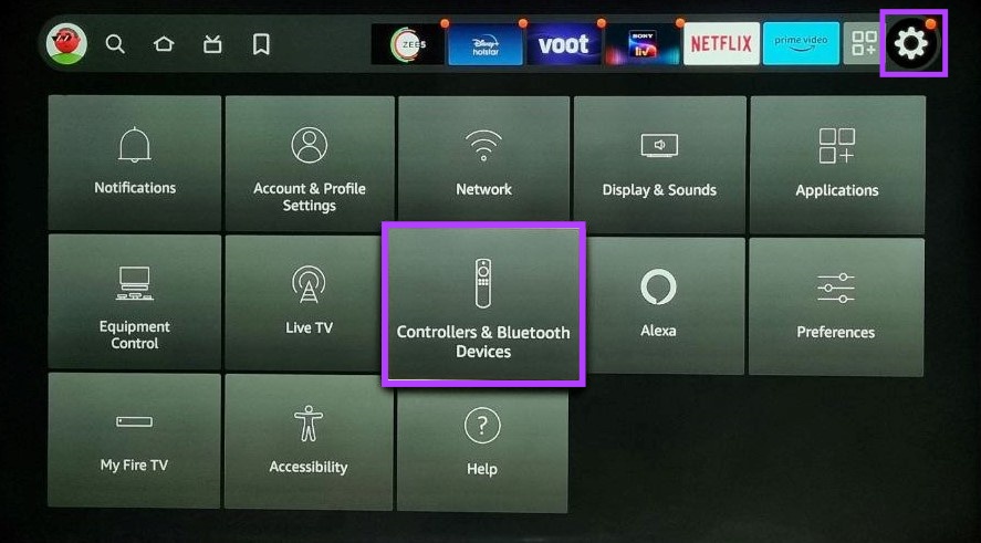 Select Controllers and Bluetooth Devices